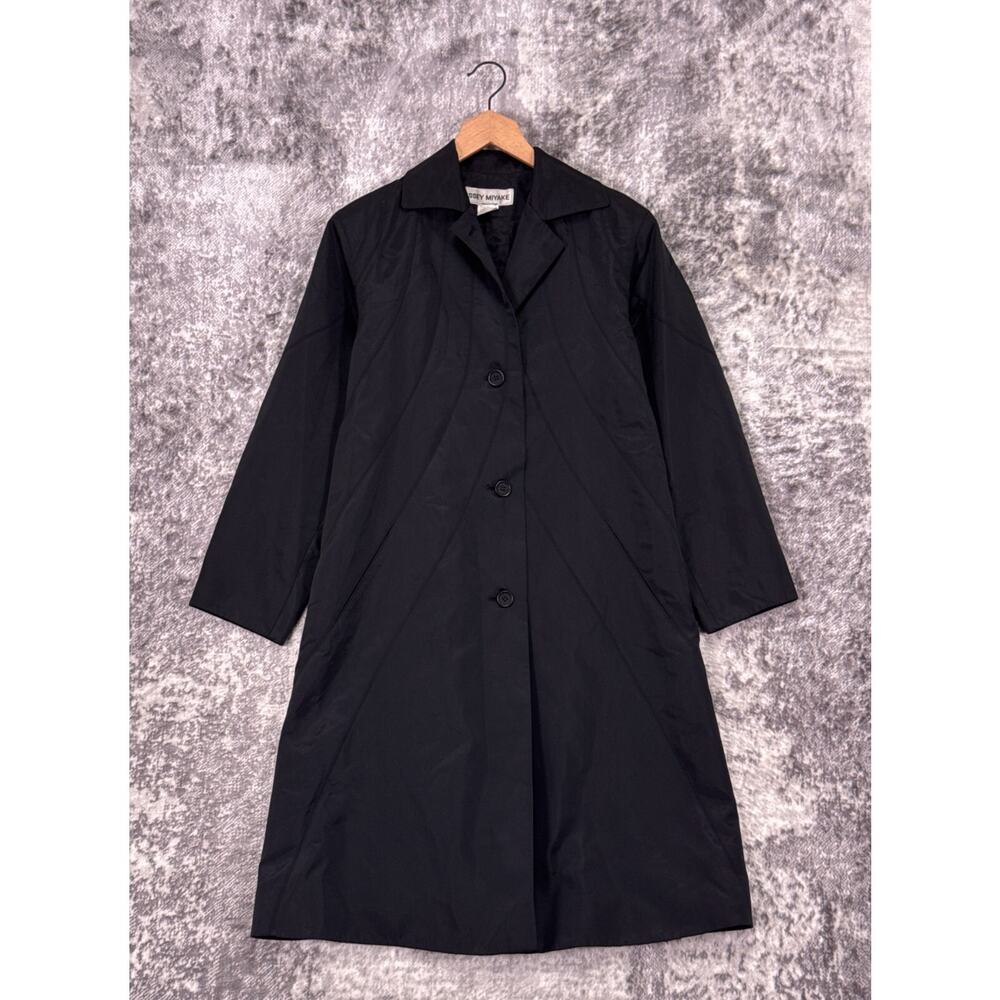 Issey Miyake Black Trench Coat